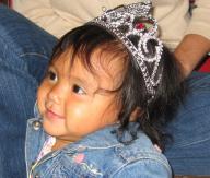 Tejana with tiara