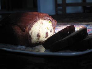 Gateau Surprise Chocolat Pistache