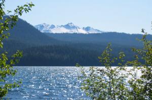 Diamond Peak from Odell Lake, June 2006