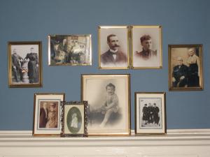 Dad’s family, displayed on the wall