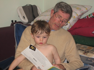 reading with grandpa dick