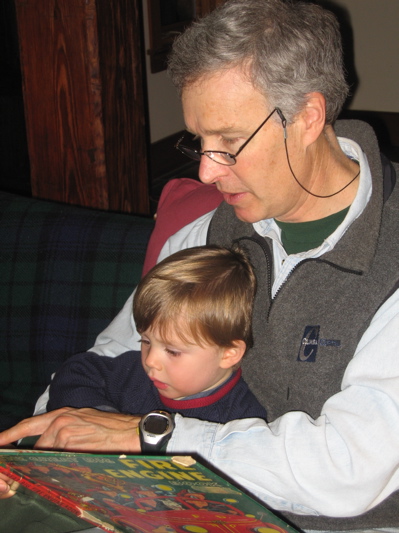reading with grandpa tom