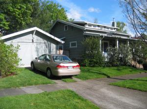 house from northwest before construction