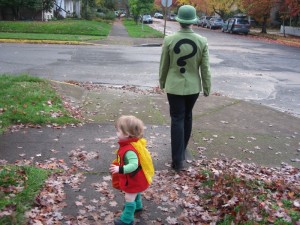 Robin and the Riddler.