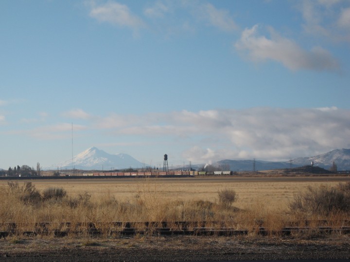 Shasta in the morning